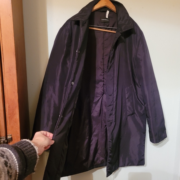 Club Monaco Men's Insulated Waterproof 3/4 Rain Jacket black XL - Picture 7 of 12